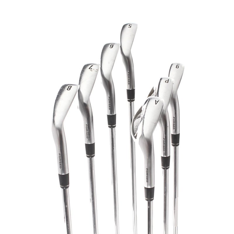 Callaway Apex DCB Steel Mens Right Hand Irons 5-AW Regular - True Temper Elevate 85