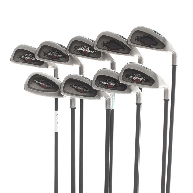 Callaway Big Bertha Graphite Mens Right Hand Irons 3-SW Regular - Callaway RCH 96