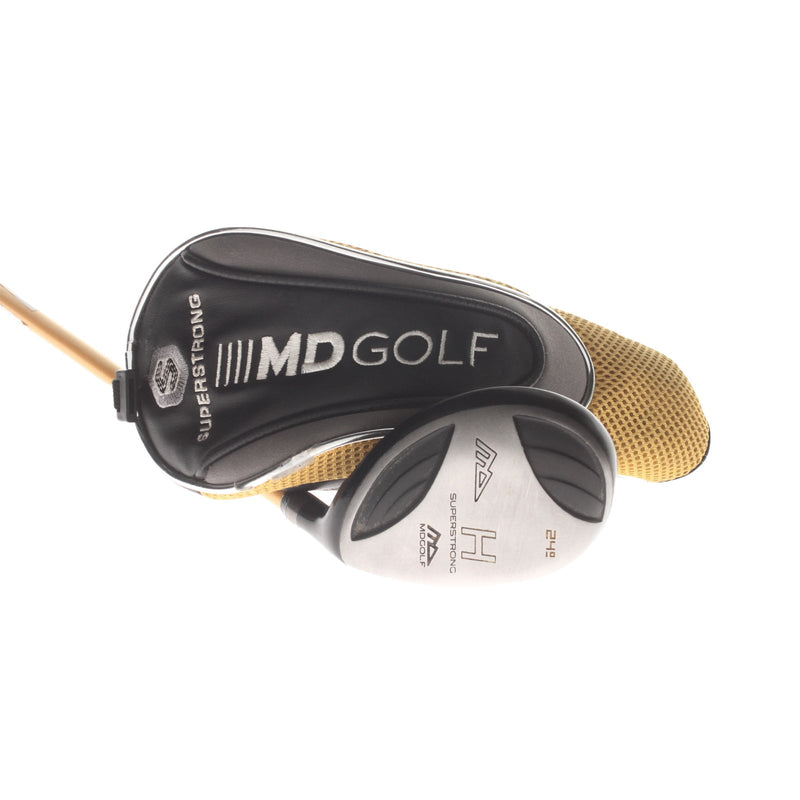 MD Golf Superstrong Graphite Mens Right Hand 4 Hybrid 24* Regular - UST Mamiya ProForce 65