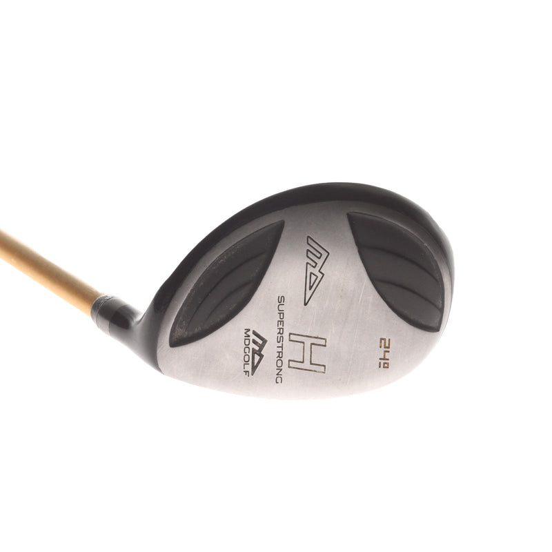 MD Golf Superstrong Graphite Mens Right Hand 4 Hybrid 24* Regular - UST Mamiya ProForce 65