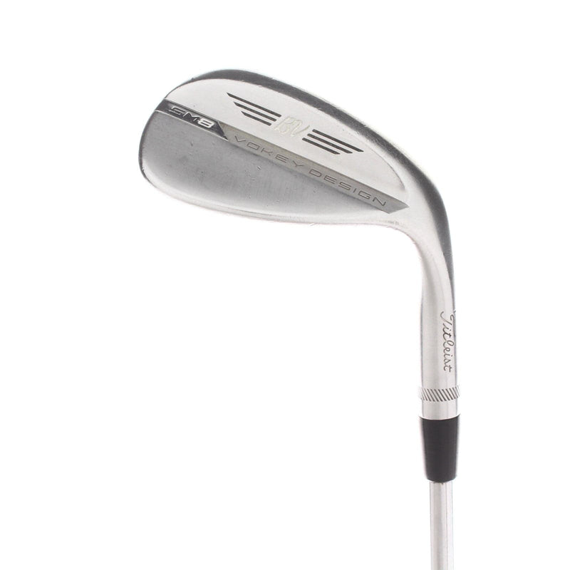 Titleist Vokey Design SM8 Steel Mens Right Hand Lob Wedge 60* 10 Bounce S Grind Wedge - BV Design SM8