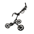 Clicgear 4 3-Wheel Push/Pull Trolley - Black/White