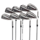 Wilson Dynapwr Steel Mens Right Hand Irons 5-GW+SW Regular - KBS Max Ultralite
