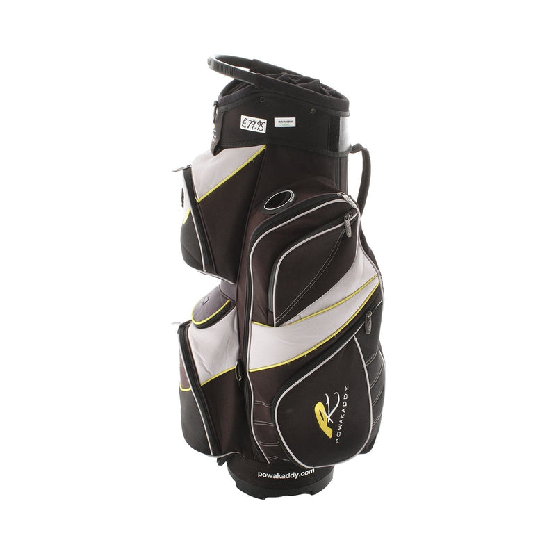 PowaKaddy Cart Bag - Black/White/Yellow