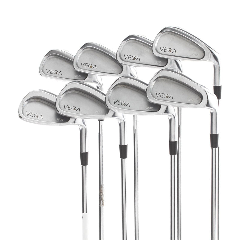 Vega VC-03 Steel Mens Right Hand Irons 3-PW Regular - Shimada