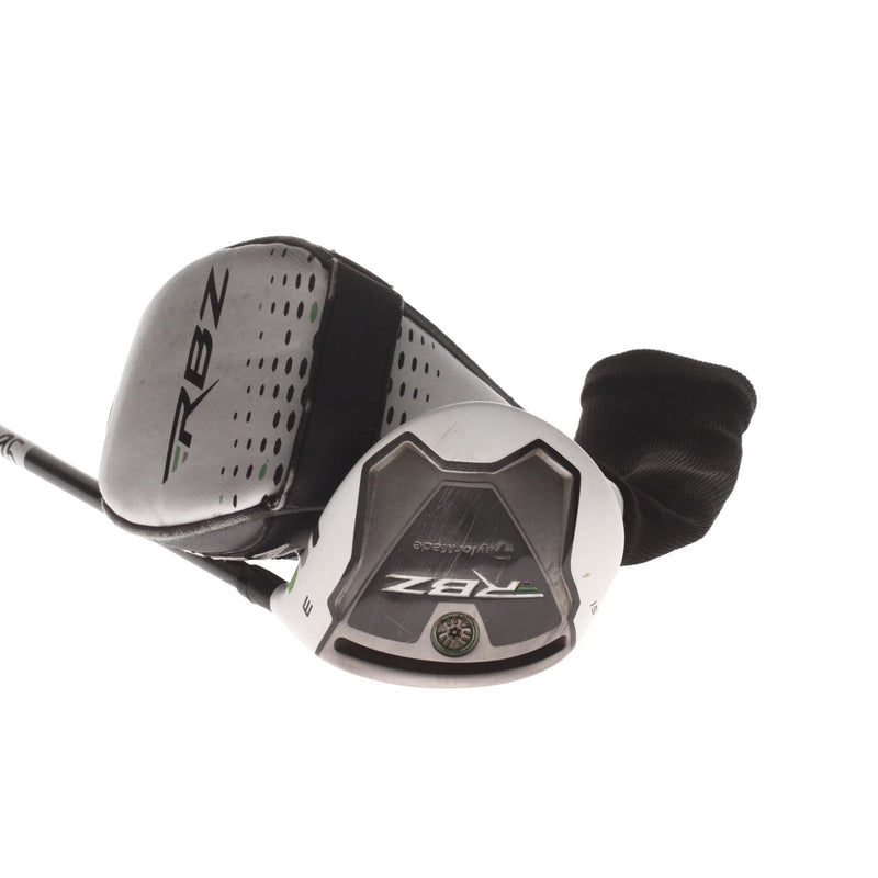 TaylorMade RBZ Graphite Mens Right Hand Fairway 3 Wood 15* Regular - Matrix Ozik Xcon-5