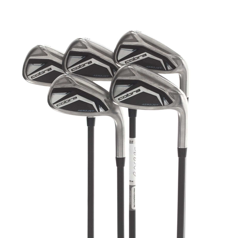 Cobra Aerojet Graphite Ladies Right Hand Irons 7-SW Ladies - KBS 55