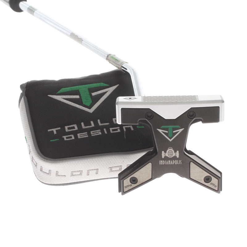Odyssey Toulon Indianapolis Mens Left Hand Putter 35" Mallet - Odyssey