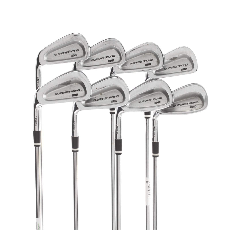 MD Superstrong Steel Mens Left Hand Irons 3-PW Regular - Apollo