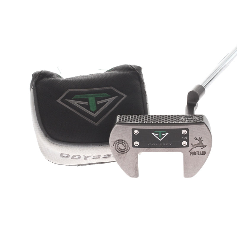 Odyssey Toulon Portland Mens Right Hand Putter 35" Mallet - Superstroke Pistol 2.0