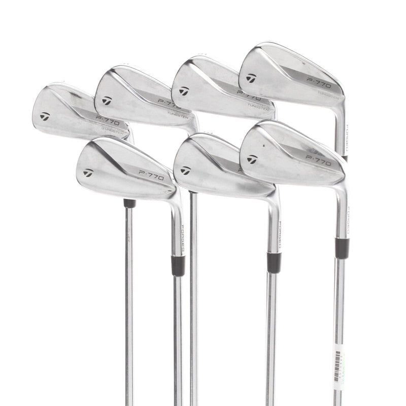 TaylorMade P770 2020 Steel Mens Right Hand Irons 4-PW Stiff - Project X LZ 120
