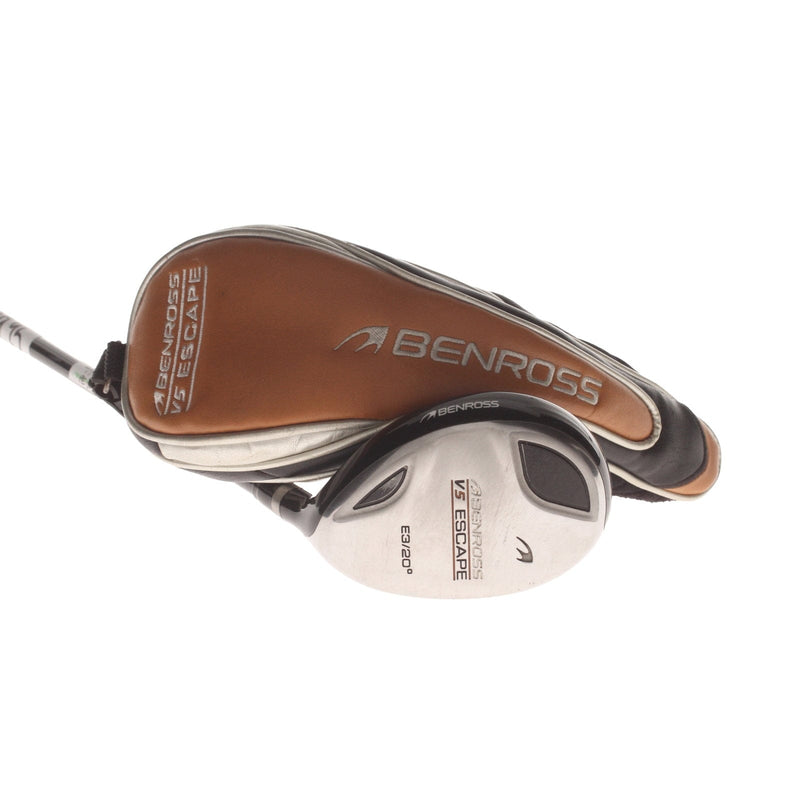 Benross V5 Escape Graphite Mens Right Hand 3 Hybrid 20* Stiff - Aldila TM-70 S