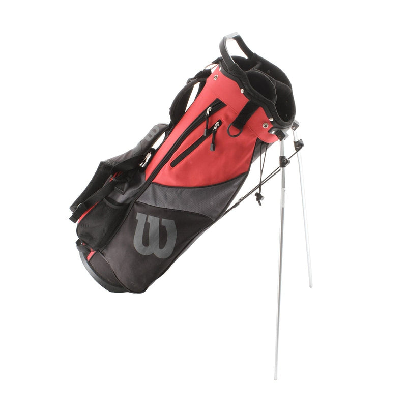 Wilson Stand Bag - Black/Red