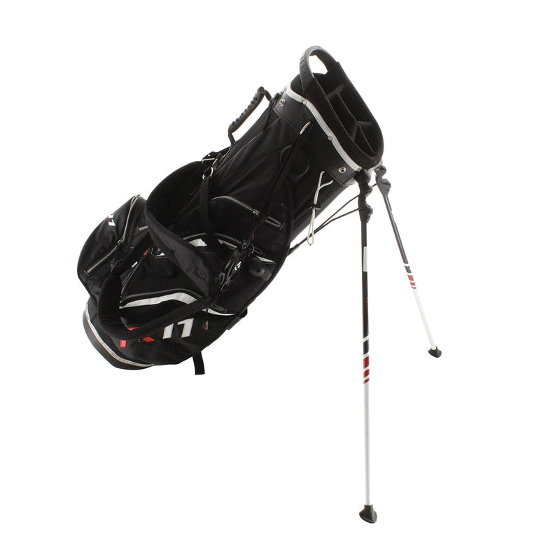 TaylorMade R11 Stand Bag - Black/White/Red