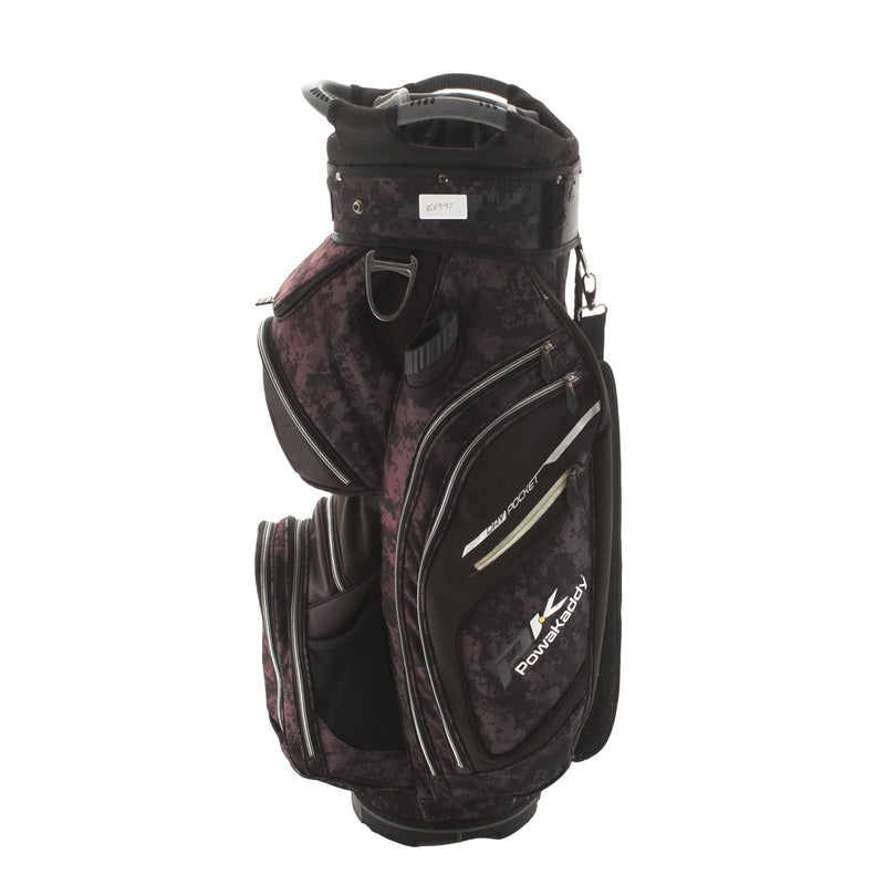 Powakaddy Premium Tech Cart Bag - Purple/Black