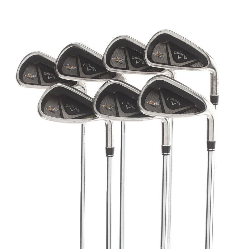 Callaway X2 Hot Steel Mens Right Hand Irons 4-PW Regular - True Temper Speed Step 85