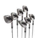 TaylorMade Burner OS Steel Mens Right Hand Irons 5-SW Stiff - TaylorMade Burner OS 85g