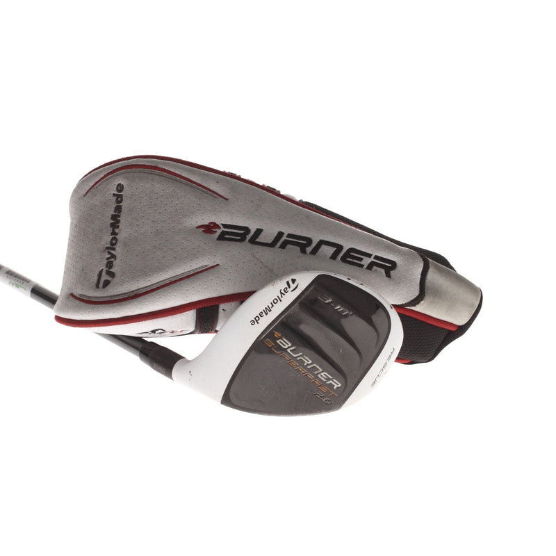 TaylorMade Burner Superfast 2.0 Graphite Mens Right Hand 3 Hybrid 18* Stiff - TaylorMade Reax 60