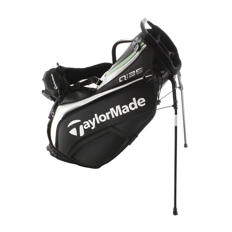 TaylorMade Qi35 Stand Bag - Black/White/Green