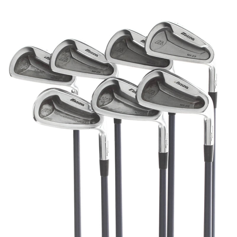 Mizuno MX-23 Graphite Mens Right Hand Irons 4-PW Regular - EXSAR Blue