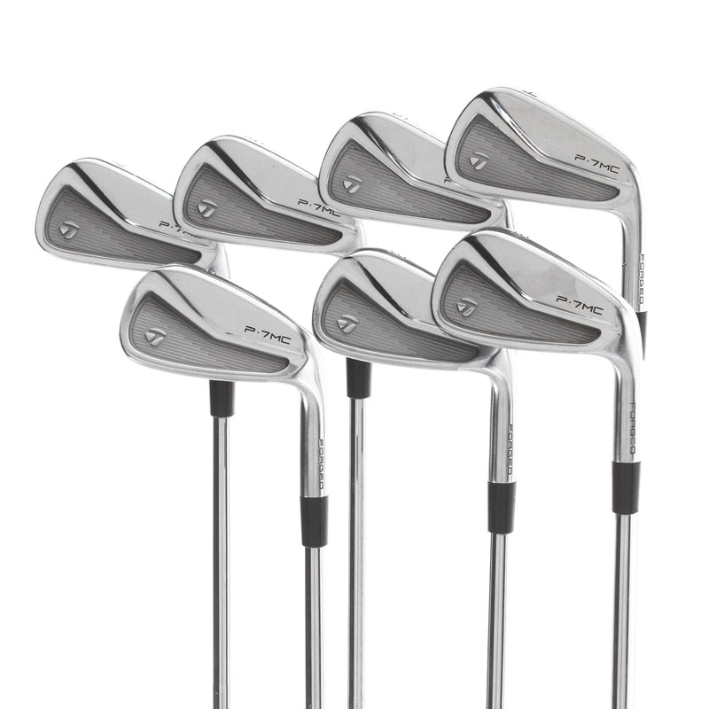 TaylorMade P7MC Steel Mens Right Hand Irons 4-PW Stiff - KBS Tour