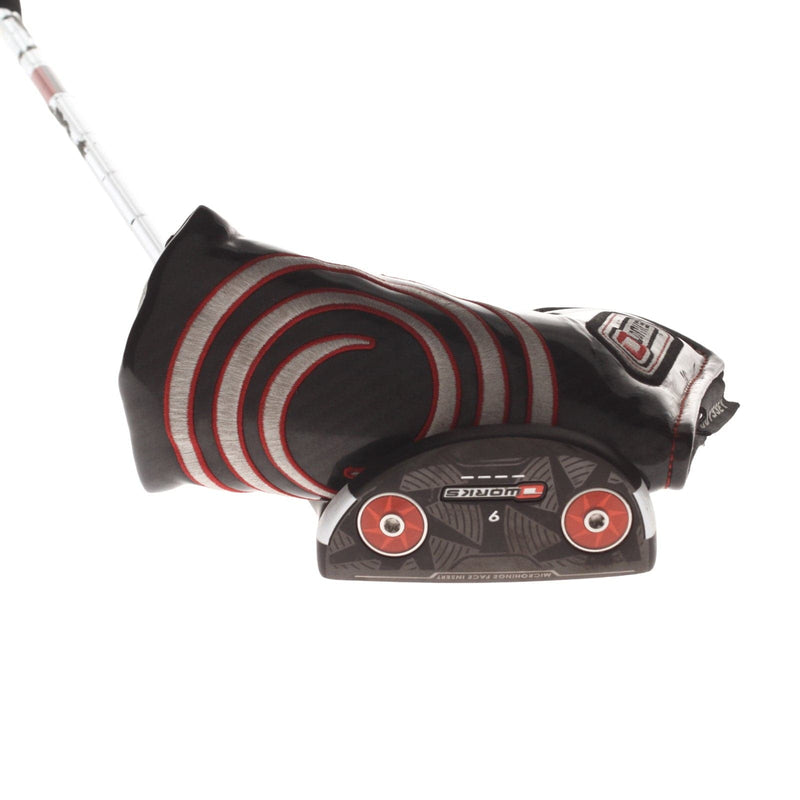 Odyssey O-Works 9 Mens Right Hand Putter 35" Mallet Odyssey - Super Stroke Pistol GT Tour