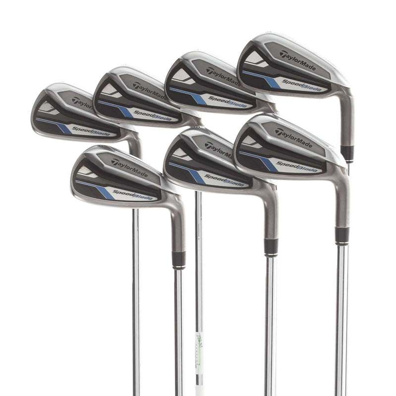 TaylorMade Speedblade Steel Mens Right Hand Irons 4-PW Regular - Speedblade 85