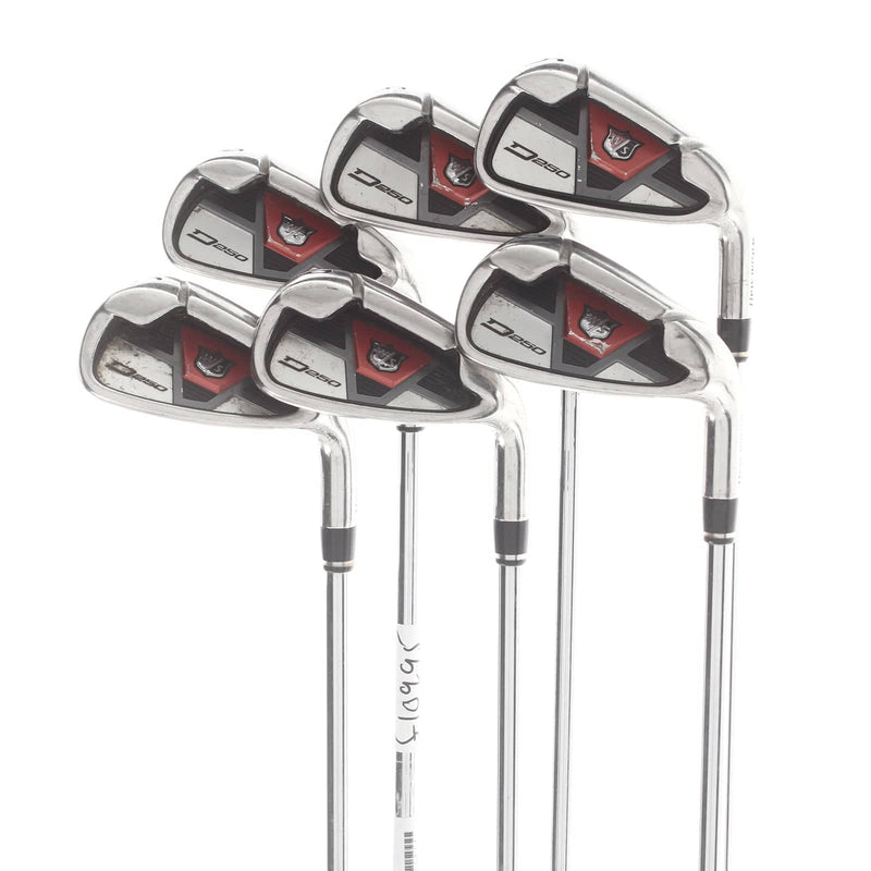 Wilson D250 Steel Mens Right Hand Irons 5-GW Uniflex - Wilson Staff