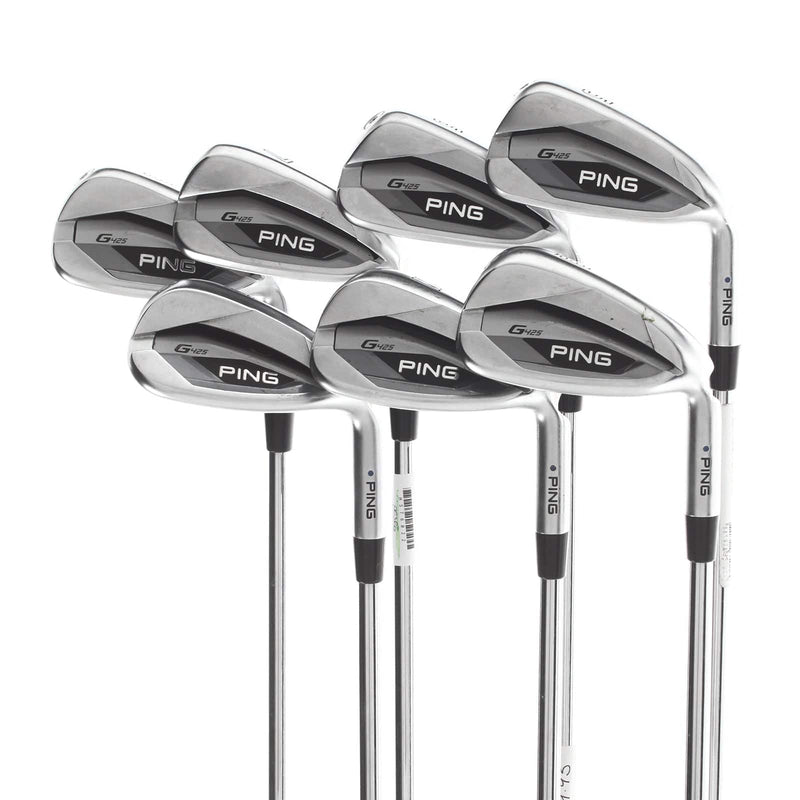 Ping G425 Steel Mens Right Hand Irons 5-SW Blue Dot 1* Upright Regular - Ping AWT 2.0