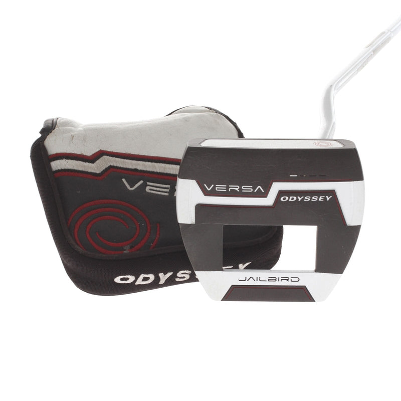 Odyssey Versa Jailbird Mens Right Hand Putter 34" Mallet - Golf Pride Reverse Taper