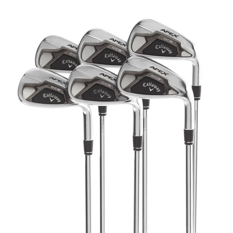 Callaway Apex DCB Steel Mens Right Hand Irons 5-PW Stiff - True Temper MPH 95