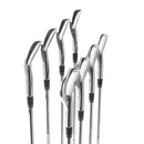 TaylorMade R9 Steel Mens Right Hand Irons 3-PW Regular - KBS Tour