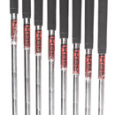 TaylorMade R9 Steel Mens Right Hand Irons 3-PW Regular - KBS Tour
