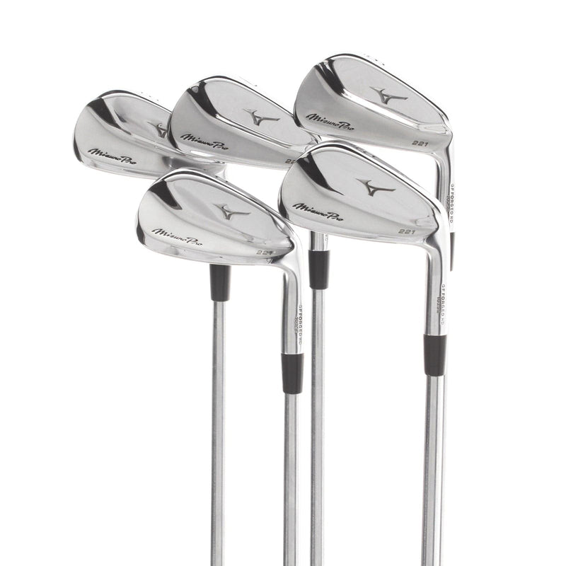 Mizuno Pro 221 Graphite Mens Right Hand Irons 6-PW Stiff - Project X LZ 6.0 120g