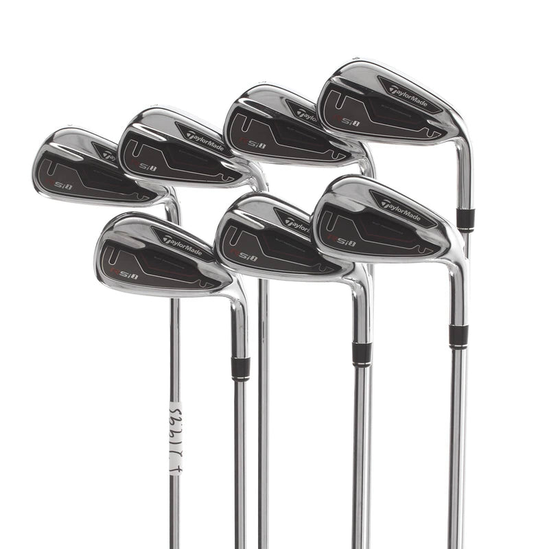 TaylorMade RSi1 Steel Mens Right Hand Irons 4-PW Stiff - REAX Steel 90