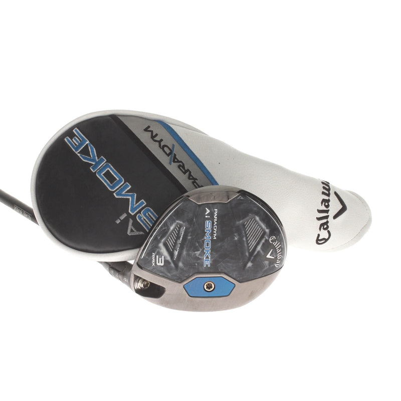 Callaway Paradym Ai Smoke Max Graphite Mens Right Hand Fairway 3 Wood 15* Regular - Tensei AV Series Blue 65
