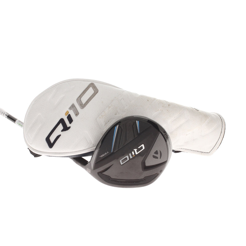 TaylorMade Qi10 Graphite Mens Right Hand Fairway 3 Wood 15* Stiff - Fujikura Ventus TR Blue 6-S