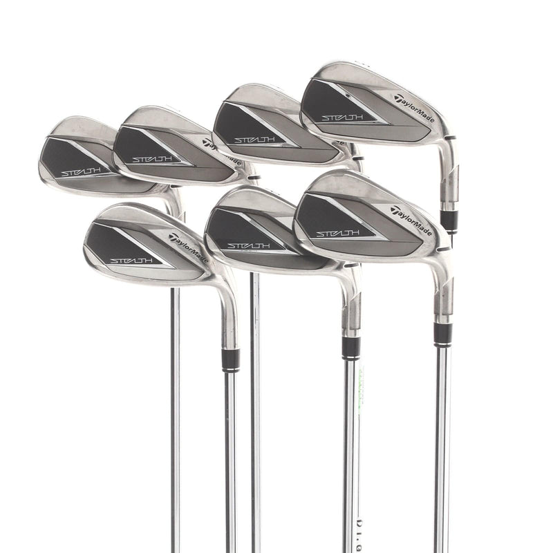TaylorMade Stealth Steel Mens Right Hand Irons 5-SW Regular - KBS Max MT 85