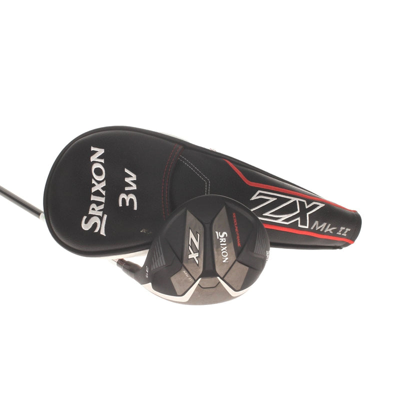 Srixon ZX MK II Graphite Mens Right Hand Fairway 3 Wood 15* Regular - Evenflow Riptide 5.5 50g