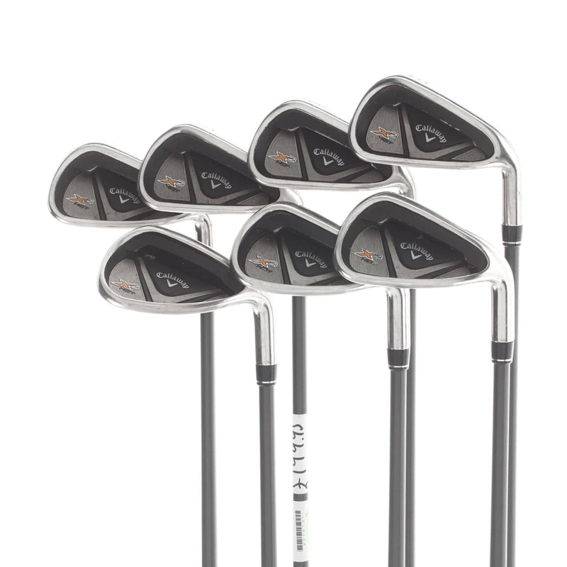Callaway X2 Hot Graphite Mens Right Hand Irons 5-SW Regular - Callaway X2 Hot 60