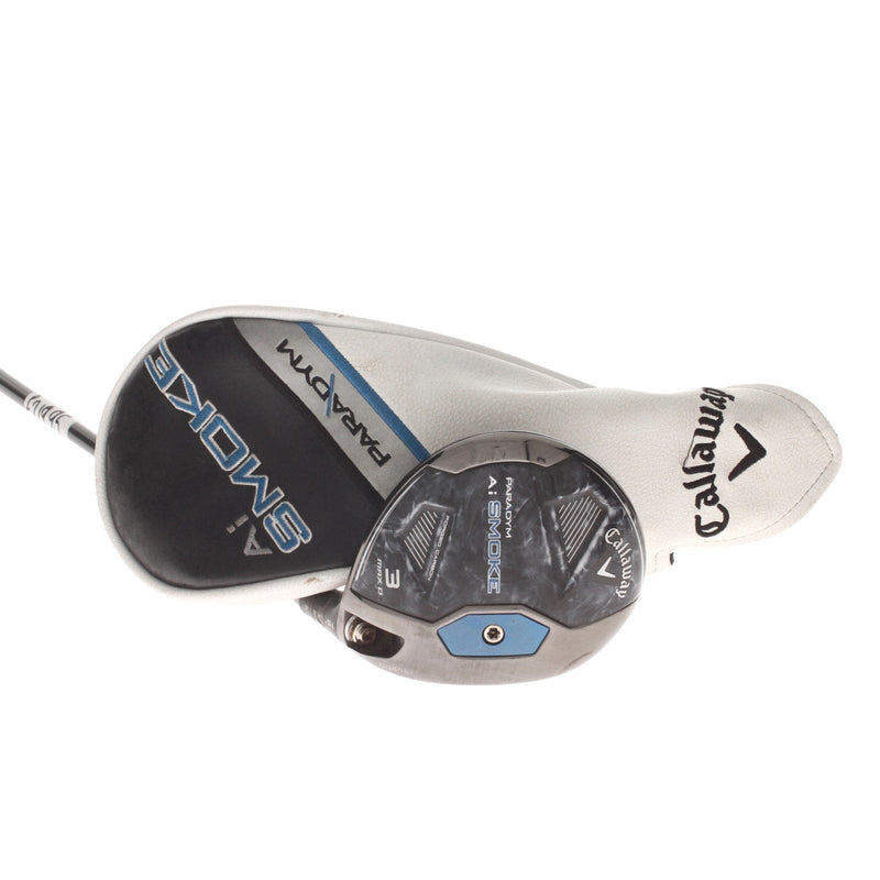 Callaway Paradym Ai Smoke Max D Graphite Mens Right Hand Fairway 3 Wood 15* Regular - Project X Denali Blue 60g 5.5