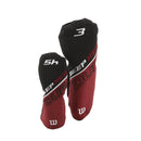 Wilson Deep Red Tour Steel/Graphite Mens Right Hand Package Set Regular - Wilson