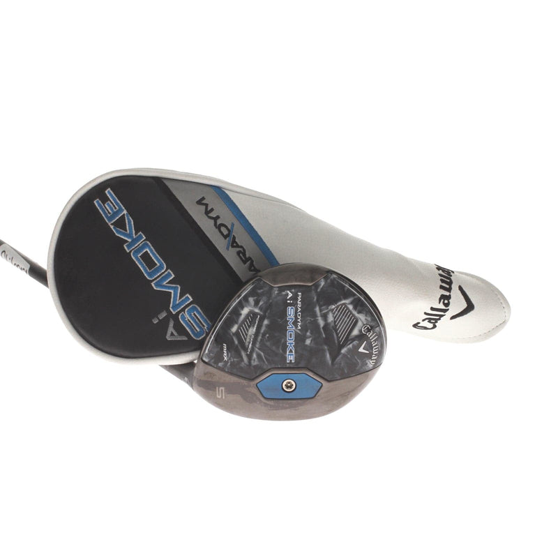 Callaway Paradym Ai-Smoke Max Graphite Mens Right Hand Fairway 5 Wood 18* Regular - Tensei AV Series 65 Blue