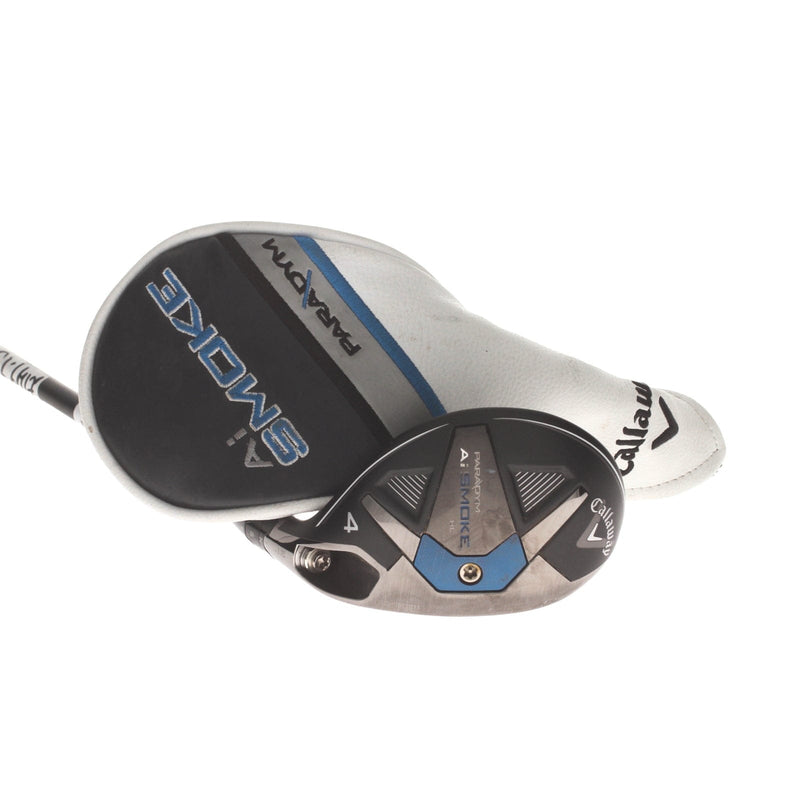 Callaway Paradym Ai-Smoke HL Graphite Mens Right Hand 4 Hybrid 21* Regular - Cypher Sixty 5.5