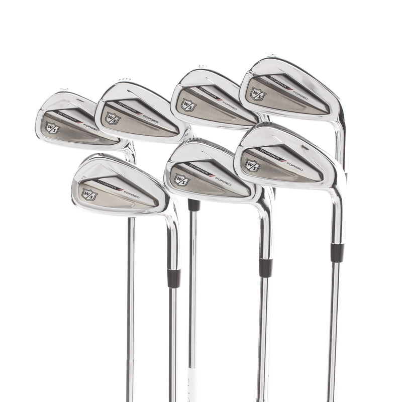 Wilson Dynapower Steel Mens Right Hand Irons 4-PW Stiff - Dynamic Gold Mid 115 S300