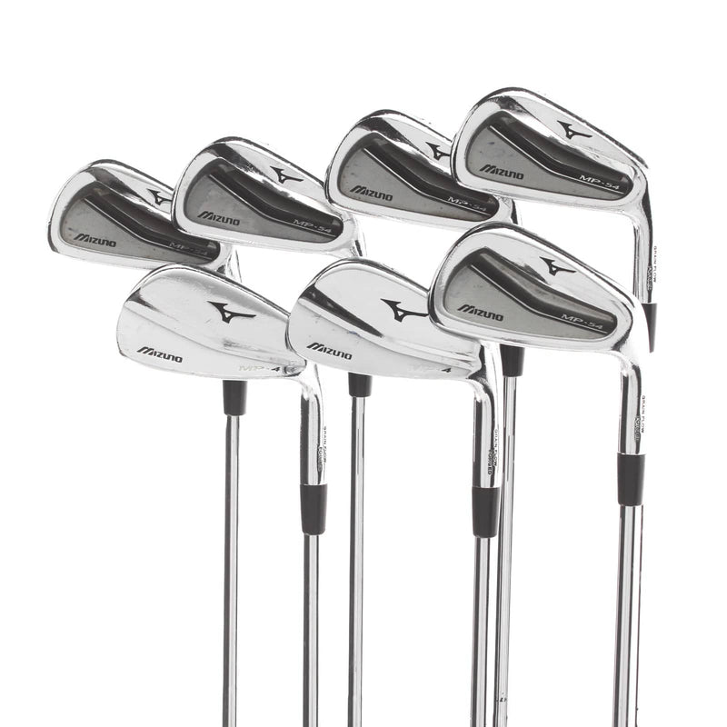 Mizuno MP-54/MP-4 Steel Mens Right Hand Irons 4-PW Extra Stiff - Dynamic Gold X100