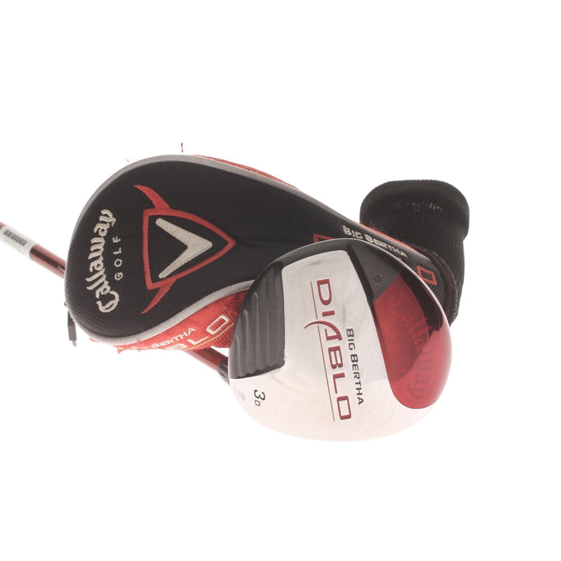 Callaway Big Bertha Diablo Draw Graphite Mens Right Hand Fairway 3 Wood 15* Regular - Callaway Diablo