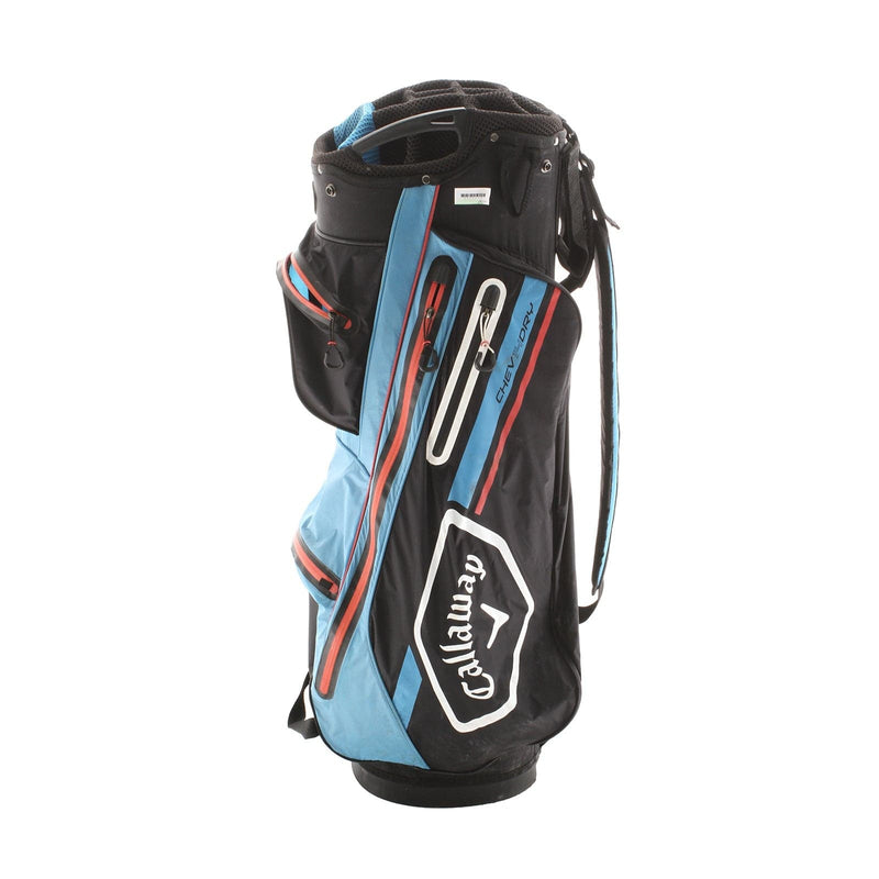 Callaway Chev 14 Dry Cart Bag - Black/Blue/Red