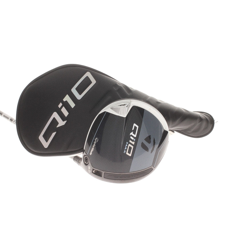 TaylorMade Qi10 Max Designer Graphite Mens Right Hand Driver 9* Stiff - Fujikura Speeder NX 50-S