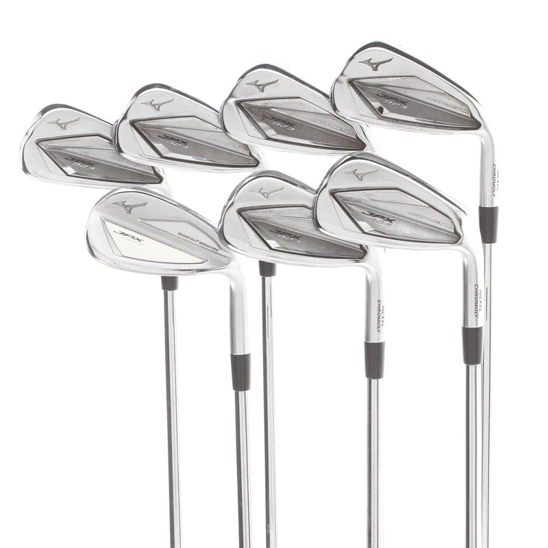 Mizuno JPX 923 Hot Metal Steel Mens Right Hand Irons 5-SW Stiff - Project X LZ 120